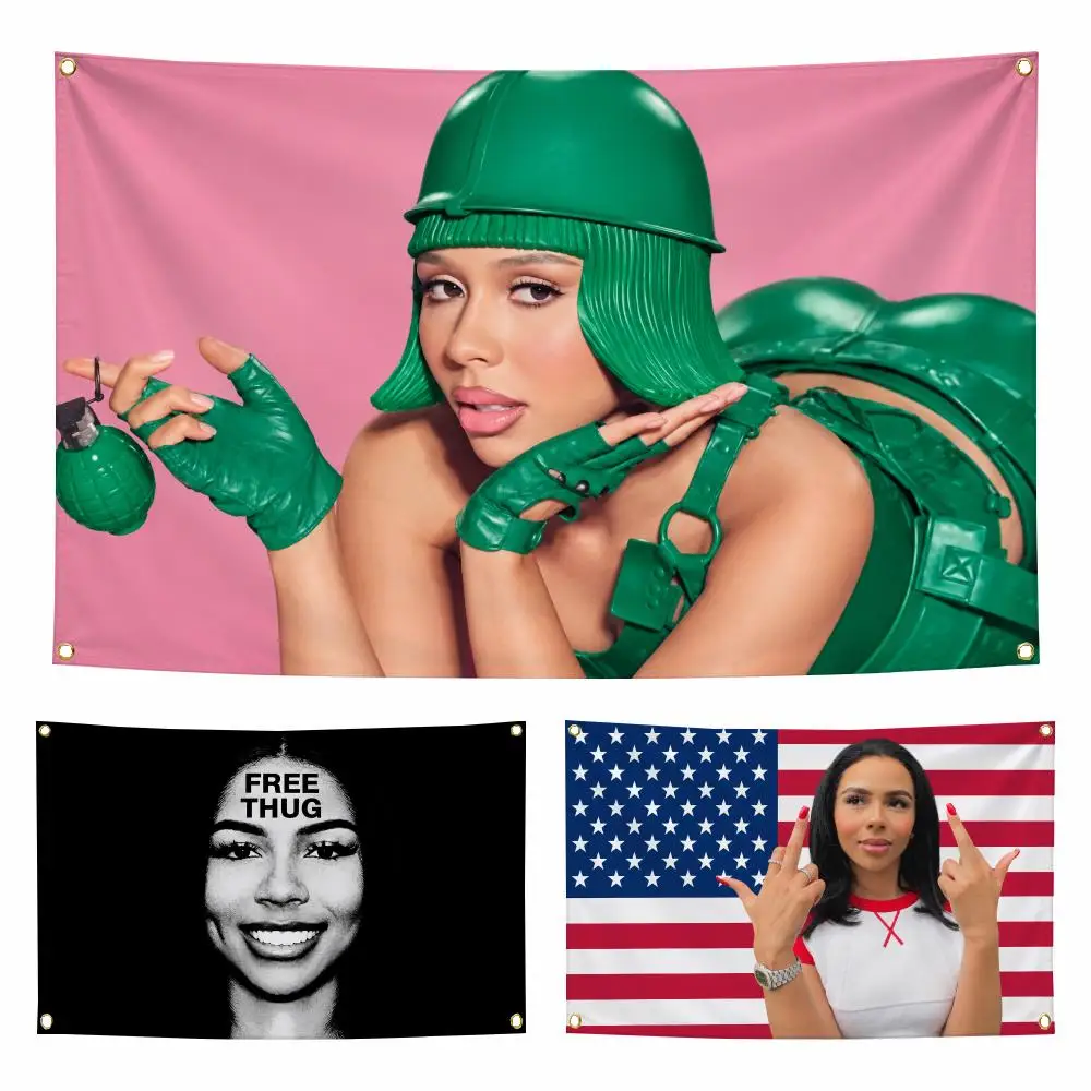 Singer M-Mariah The Scientist Flags Personalized Flag Room Dorm Camping Picnic Garage Bar Indoor Outdoor Wall Decor
