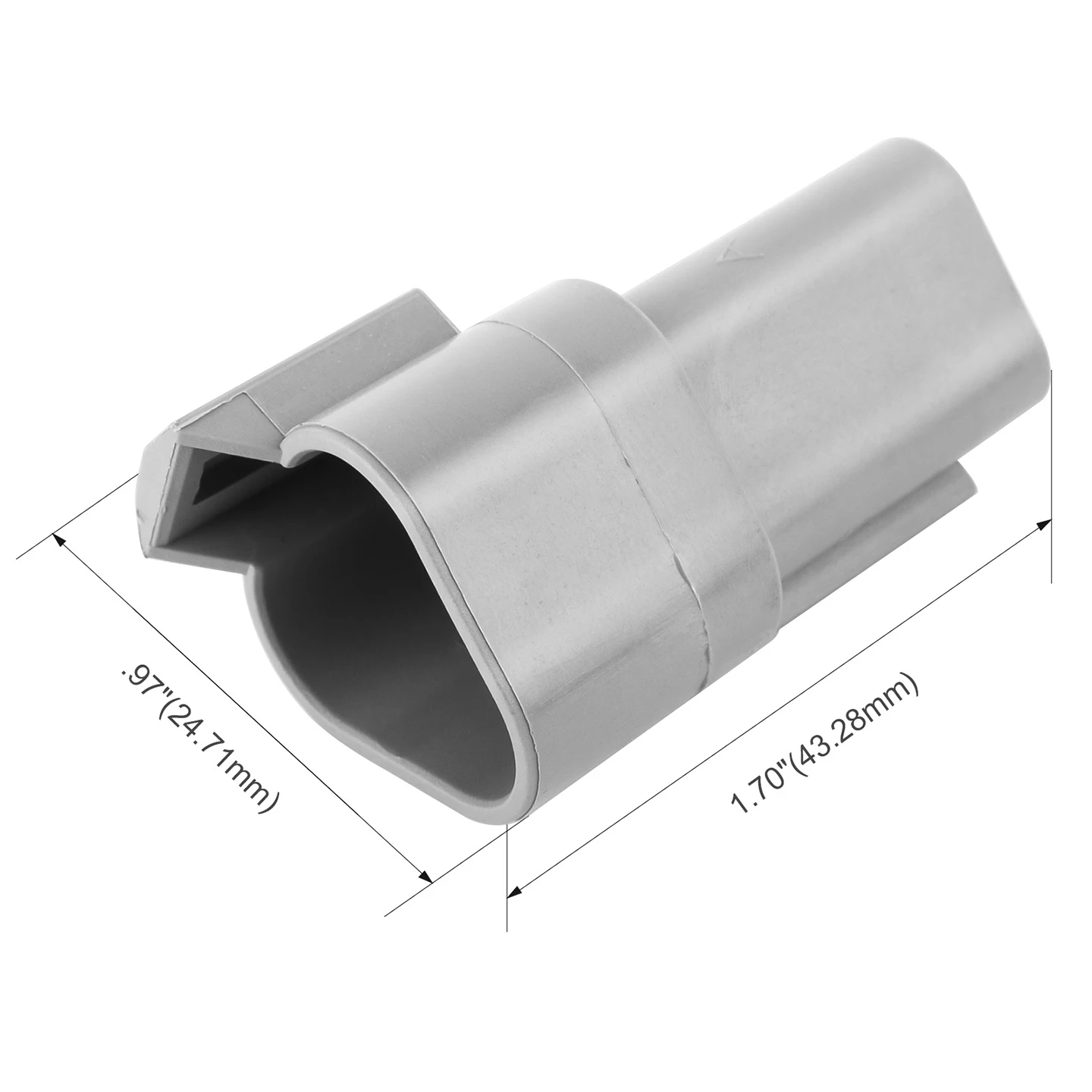JRready Multi-Circuit DT Series IP68 Waterproof Connector Kit Combination List (DT04/DT06/W Series Components)