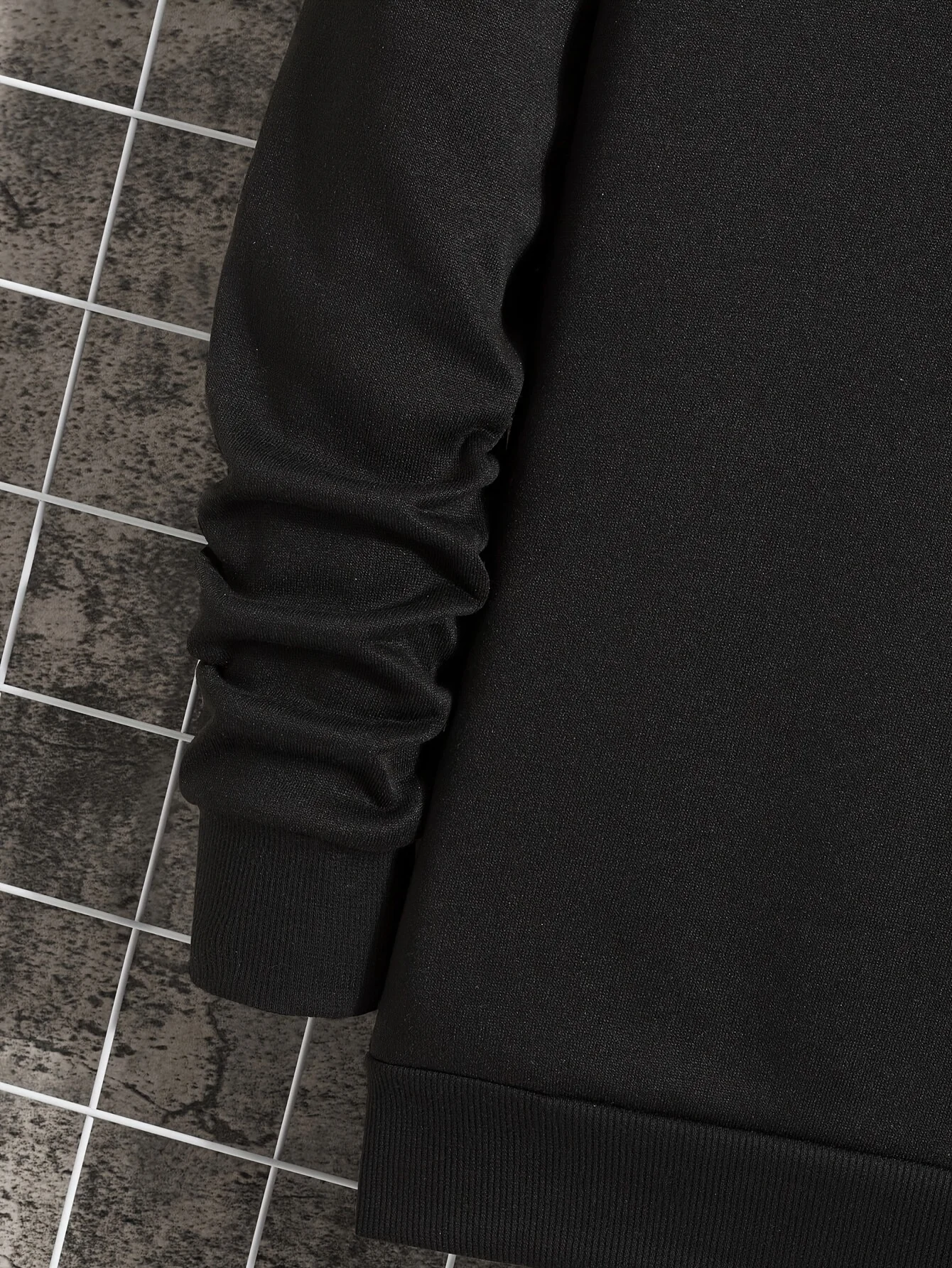 بلوفر رجالي برقبة دائرية وأكمام طويلة، نمط العلم الأمريكي، بلوزة غير رسمية فضفاضة لملابس الرجال في الخريف والشتاء #2