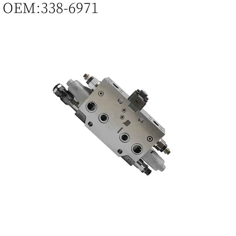 The new excavator construction machinery accessories for Caterpillar 336E auxiliary backup convergence valve flow valve 338-6971