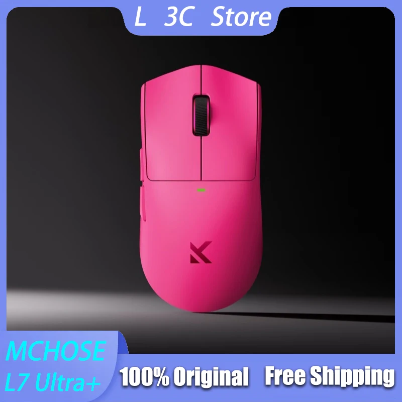 

MCHOSE L7 Ultra Gaming Mouse Tri-mode Lightweight Paw3395 8K Polling Rate E-sports Gaming Mouse Customized Mice Pc Accessories