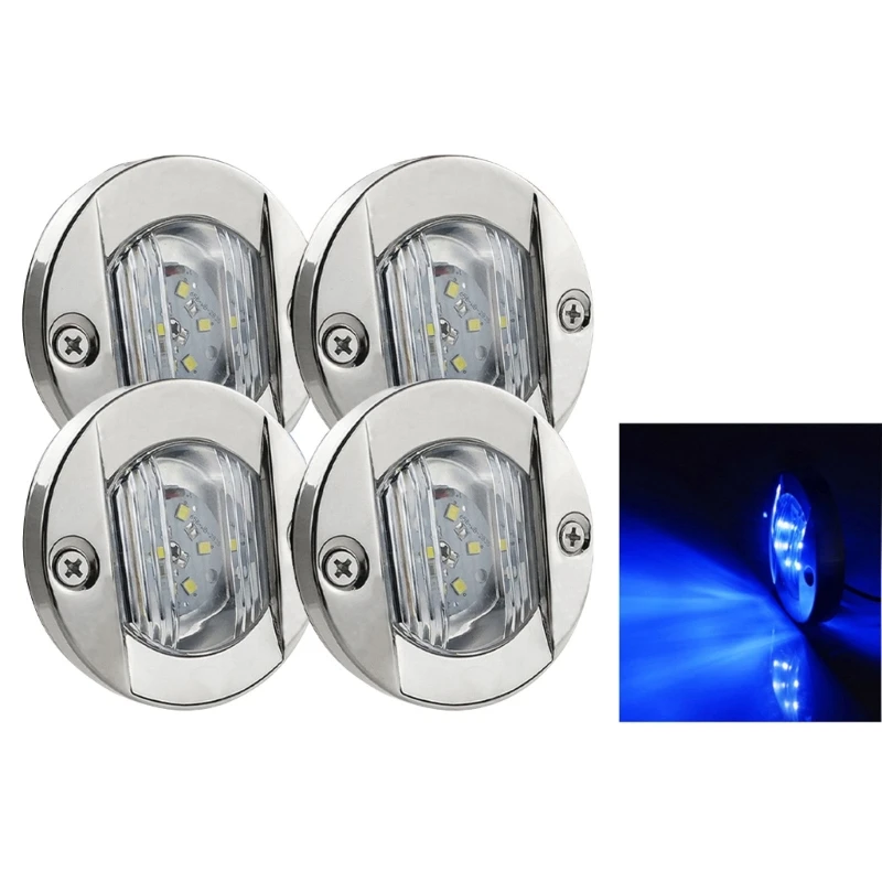 6LED 요트 보트-LED 스턴 라이트 캐빈 데크 예의 조명, 해양 인테리어 조명, 드롭 배송
