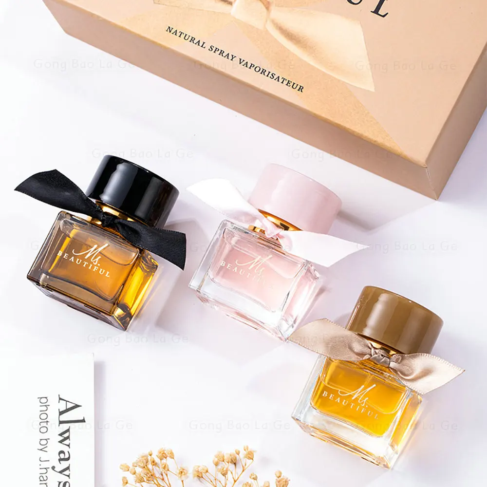 Beautiful Life Perfume Women Gift Box 75ml Three Piece Set Lasting Fragrance Perfumes Feminino Pheromone Eau De Parfum Cologne