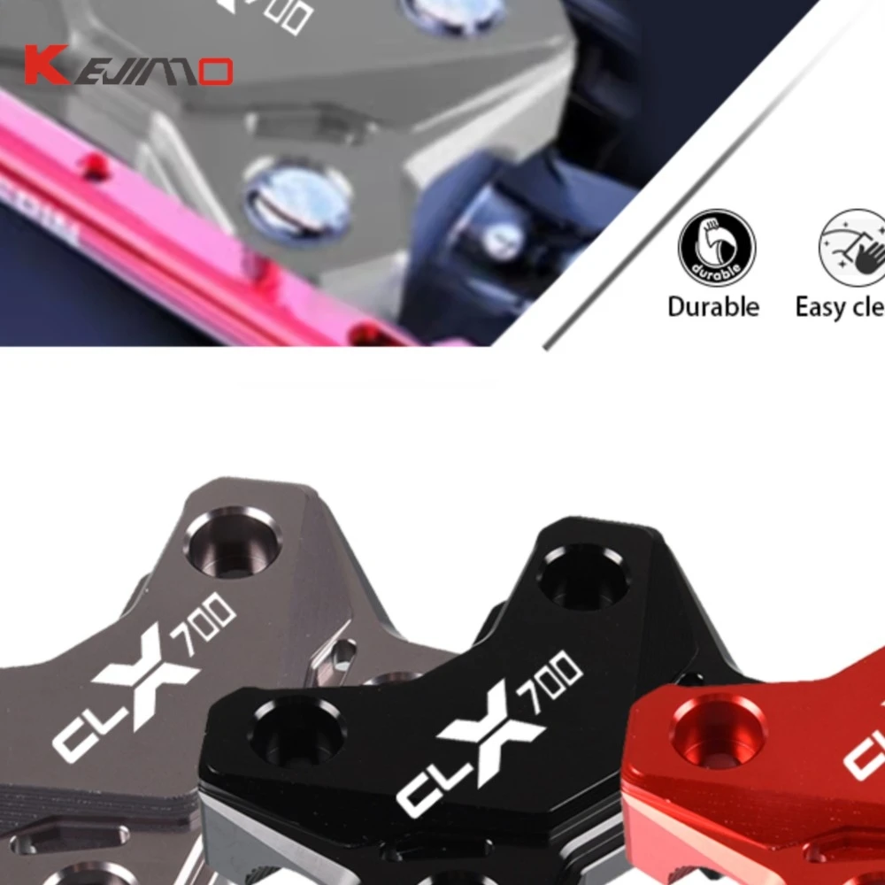 

CLX700 CLX 700 Motorcycle Accessories For CFMOTO 700CLX Handlebar Riser Up Back Move Support Bar Handle Riser Mounting Clamp