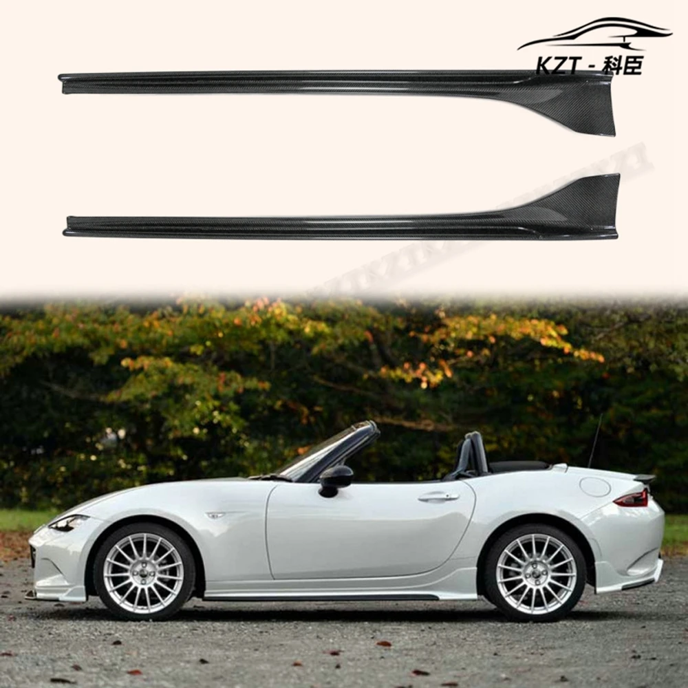 

For Mazda Mx5 Nd5Rc Miata Roadster Esq Style Side Skirt Carbon Fiber