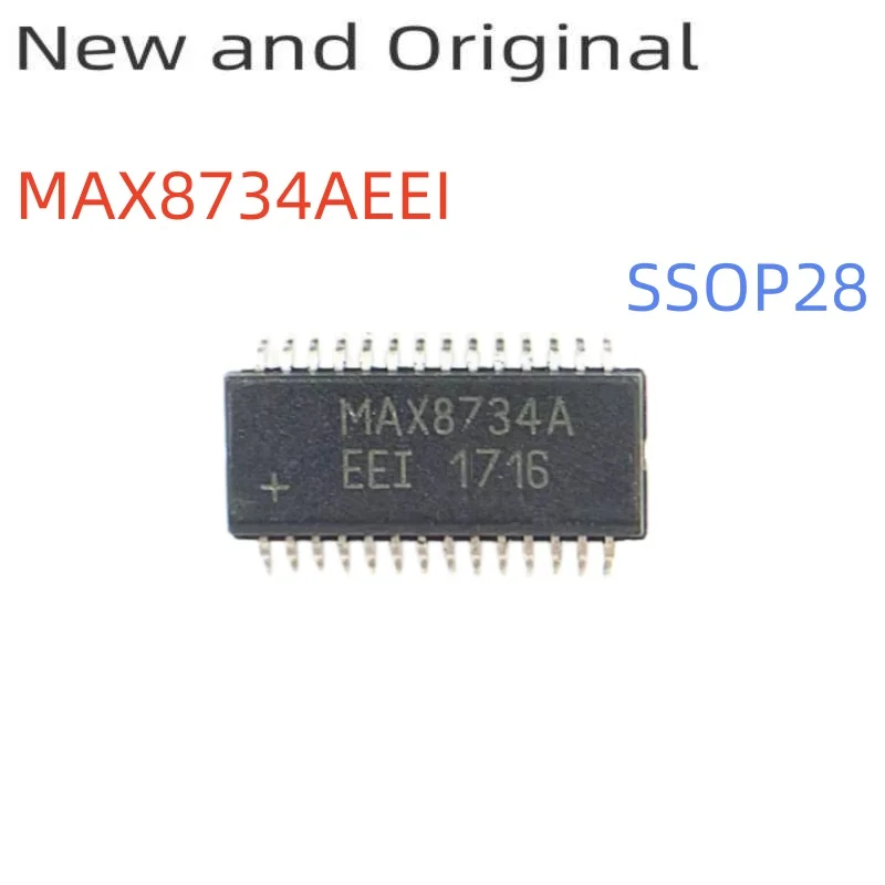 Max8734Aeei Ssop28 High-Efficiency Quad-Output Main Power-Supply Controllers for Notebook Computers