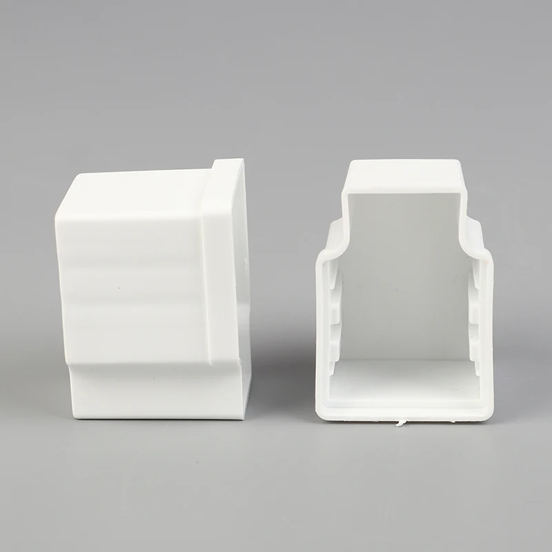 White Plastic Solenoid Valve Waterproof Cover Water Valve Lid 2Pcs Hot Sales Support Wholesale