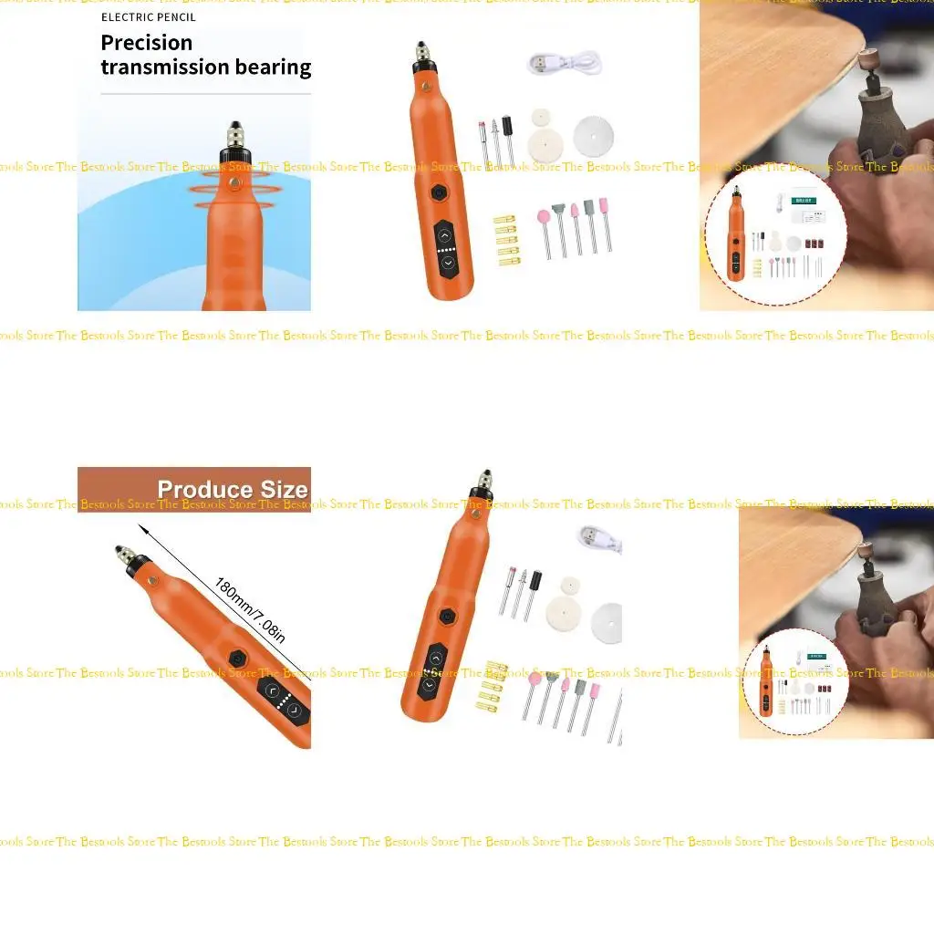 

12PF Electric Rotary Tool 5 Speed Control for Woodworking Metalwork Ceramic Finishing