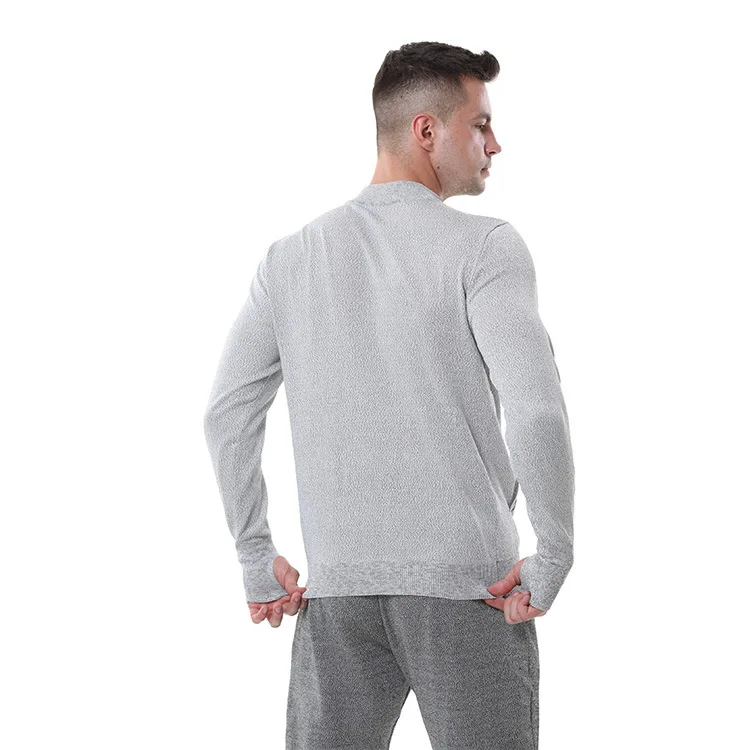 Level 5 Anti-cut Clothing PE Wear-resistant Stab-proof Clothing Long Sleeves Hand Guards Zipper Jacket Safety Protection