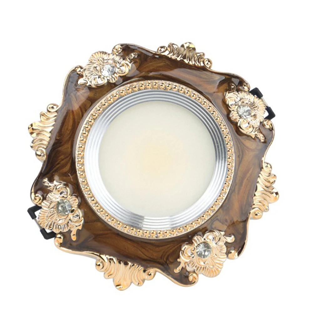 

Modern Resin Led Downlight Ceiling Hole 6-10Cm Living Room Embedded Adjustable Angle Spot Lamp 7W 10W High Brightness Fixtures