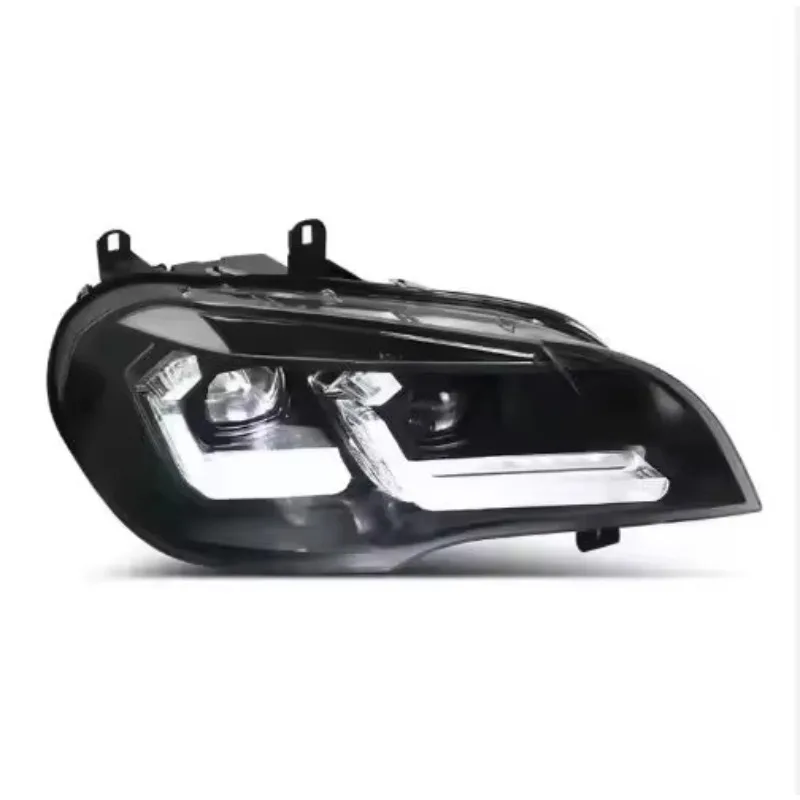 LED Headlight Assembly For BMW X5 E70 2007-2013 LED Upgrade Laser Car Lights Car Parts Front Lamps Plug & PlayAssembly