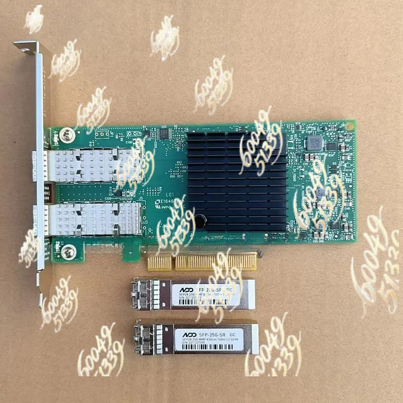 apply toMellanox MCX4121A-ACAT ConnectX-4 Lx EN network interface card, 25GbE dual-port SFP28, PCIe3.0 x8, GOOD CONDITION 95 New