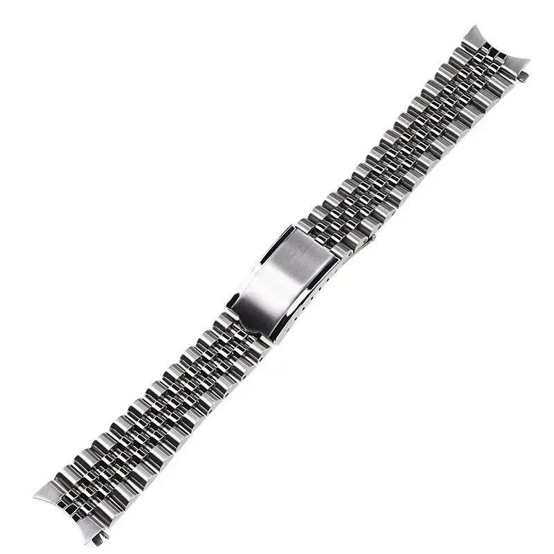 New high quality 19mm Style Silver Steel Watch Band For 5 Snxs73k1 Snxs75k1 Snxs77k1 Snxs79k1 Snx79j1 Change Bracelet Strap Mod