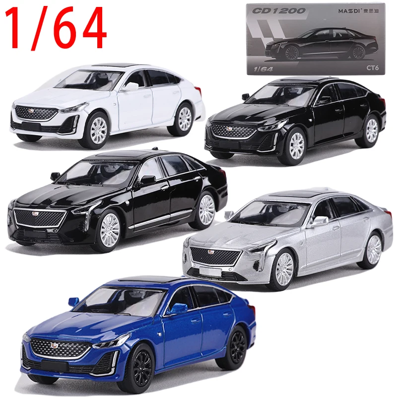 

MASDI Diecast 1/64 Scale Cadillac CT5 CT6 Sedan Car Model Alloy Cadillac CT5 CT6 Toy Vehicles Model Collection Ornament