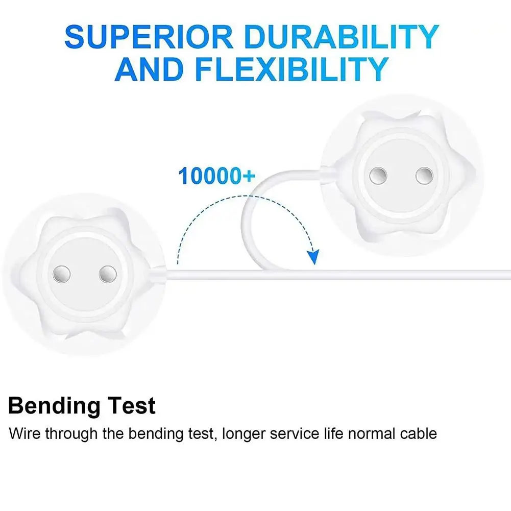 For Rose Vibrator USB Charging Cable Base Design Replacement Charging Cord Magnetic Connection Fast Charging Accessory