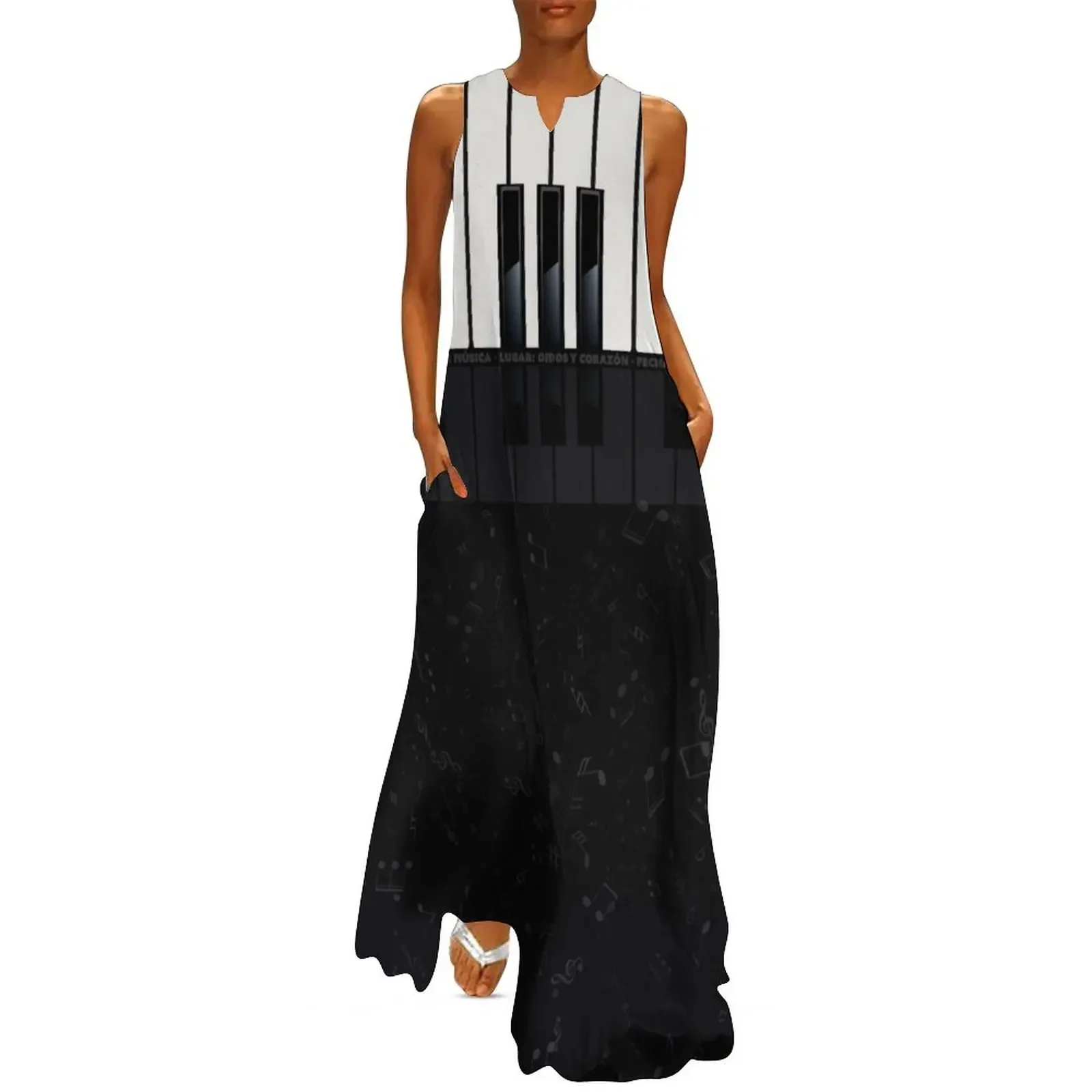 

Piano V1S Long Dress cute dress summer dress womens 2025 women summer Women's summer dresses