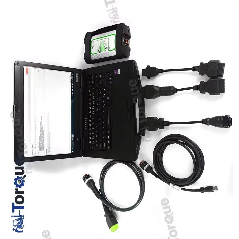 cf54+Truck Diagnostic Scanner For Renault/UD/Mack Heavy Duty loader vocom 88890300 ptt tech tool OBD excavator programming tool