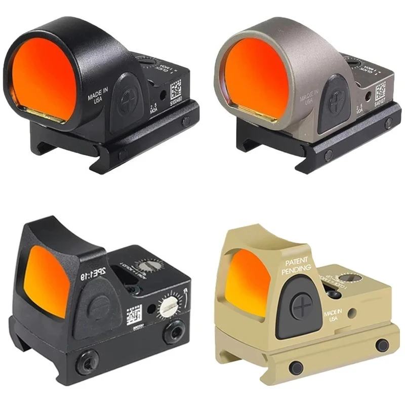 

Тактический коллиматорный прицел Mini Red Dot для пистолетов, страйкбола, с креплением на планку 20 мм, для охоты, AR15, M4
