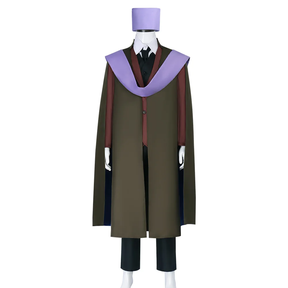 

Костюм для косплея Квиринуса Квиррела 2026: Наряд для сценических выступлений, ролевых игр, Хэллоуина, вечеринок и карнавалов