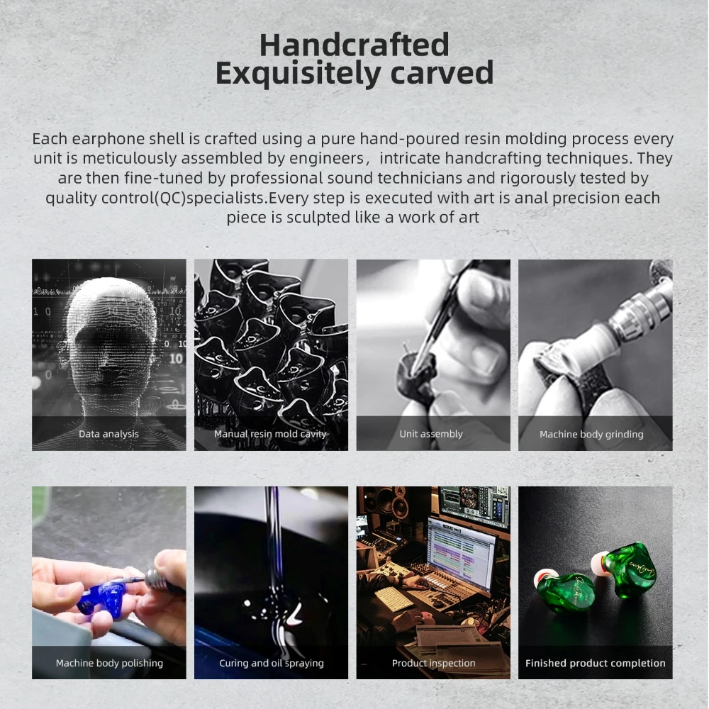 سماعة أذن Sam&Johnny HM12+ TWS 1DD+1BA+1 محرك مستو سيراميك هجين بلوتوث 5.2 كوالكوم QCC3040 سماعة أذن لاسلكية داخل الأذن