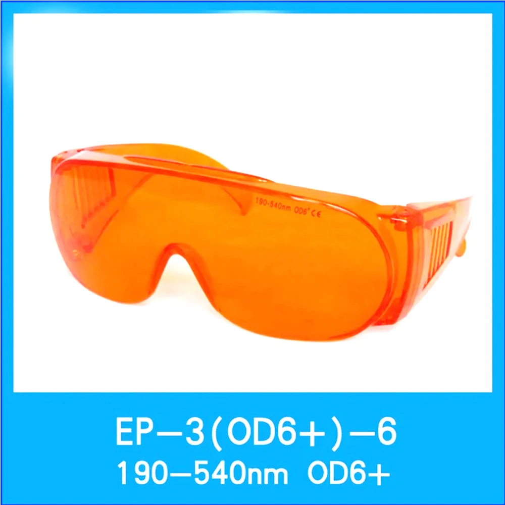 EaglePair 190nm-540nm EP-3-6 Laser Protective Glasses OD=6+