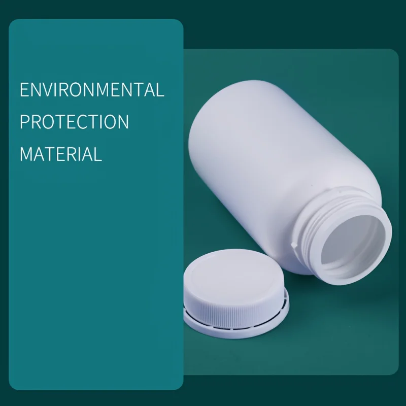Empty Plastic Medicine Bottles for Tablets And Capsules in Sizes of 0.51oz, 1.01oz, 2.03oz, 2.71oz, And 4.06oz.
