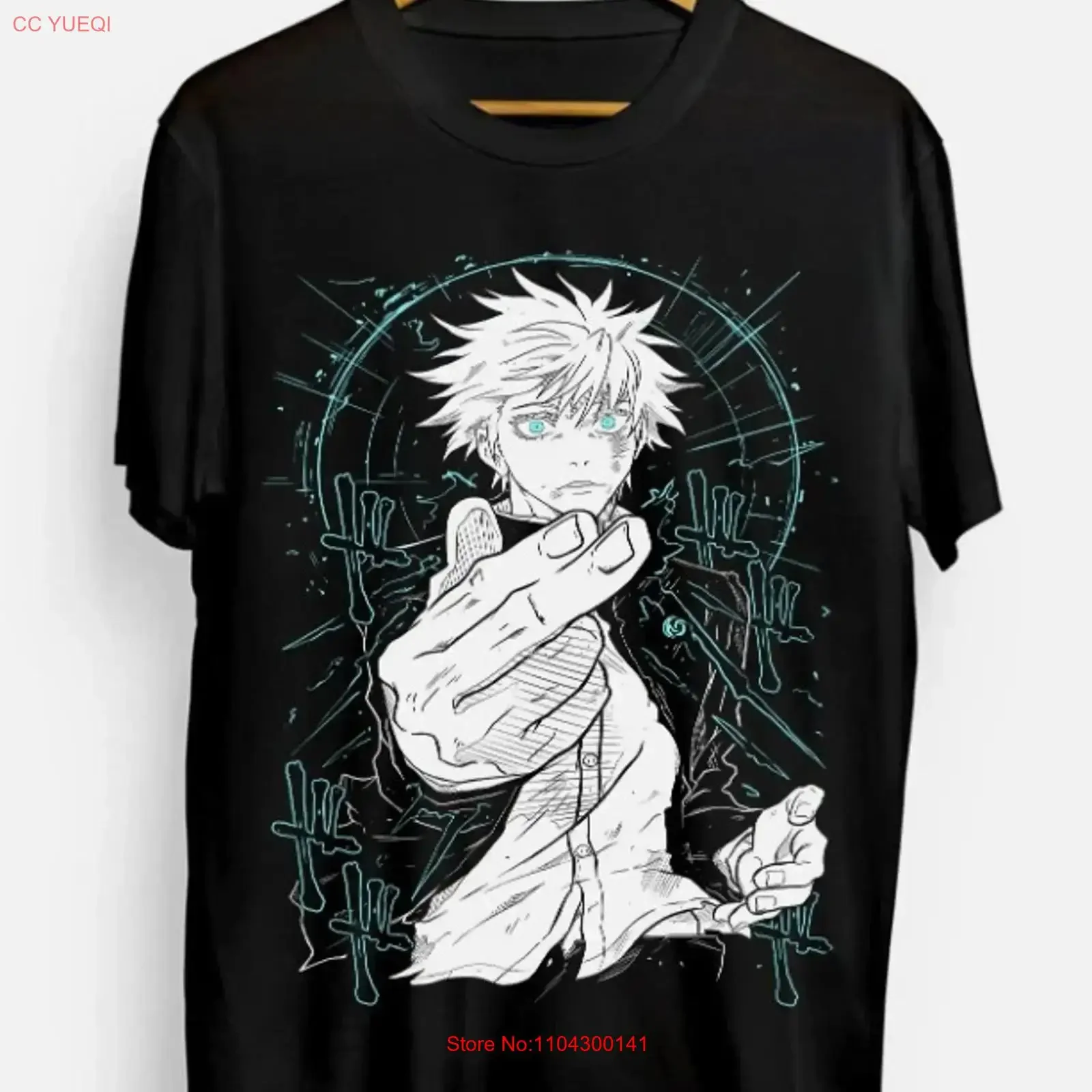 Anime Megumi Gojo Satoru T Shirt Jujutsu Kaisen Sukuna Itado Black vintage Washed Casual Versatile graphic Soft fashion