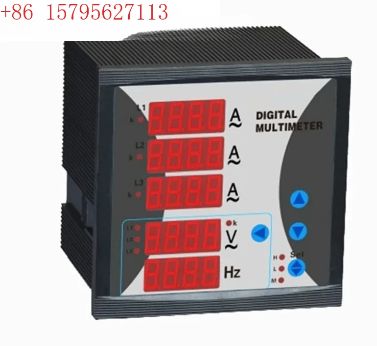 

Трехфазный комбинированный измеритель напряжения и частоты тока, цифровой дисплей, интеллектуальный дисплей электроинструмента