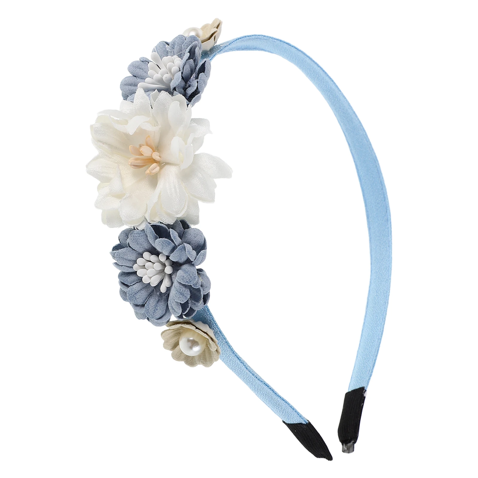 

Children Flower Headband Baby Girls Accessories Fabric Hairbands Bridesmaid Tiara Princess Hair Bands Wedding Flower Girl Hair