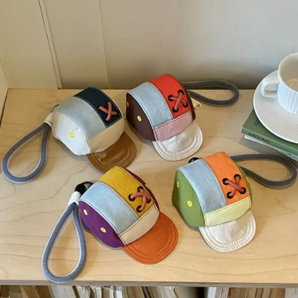 Lightweight Mini Cap-Shaped Carry Bag Compact Soft Exterior Portable Wrist Pouch Durable Exterior Wrist Design