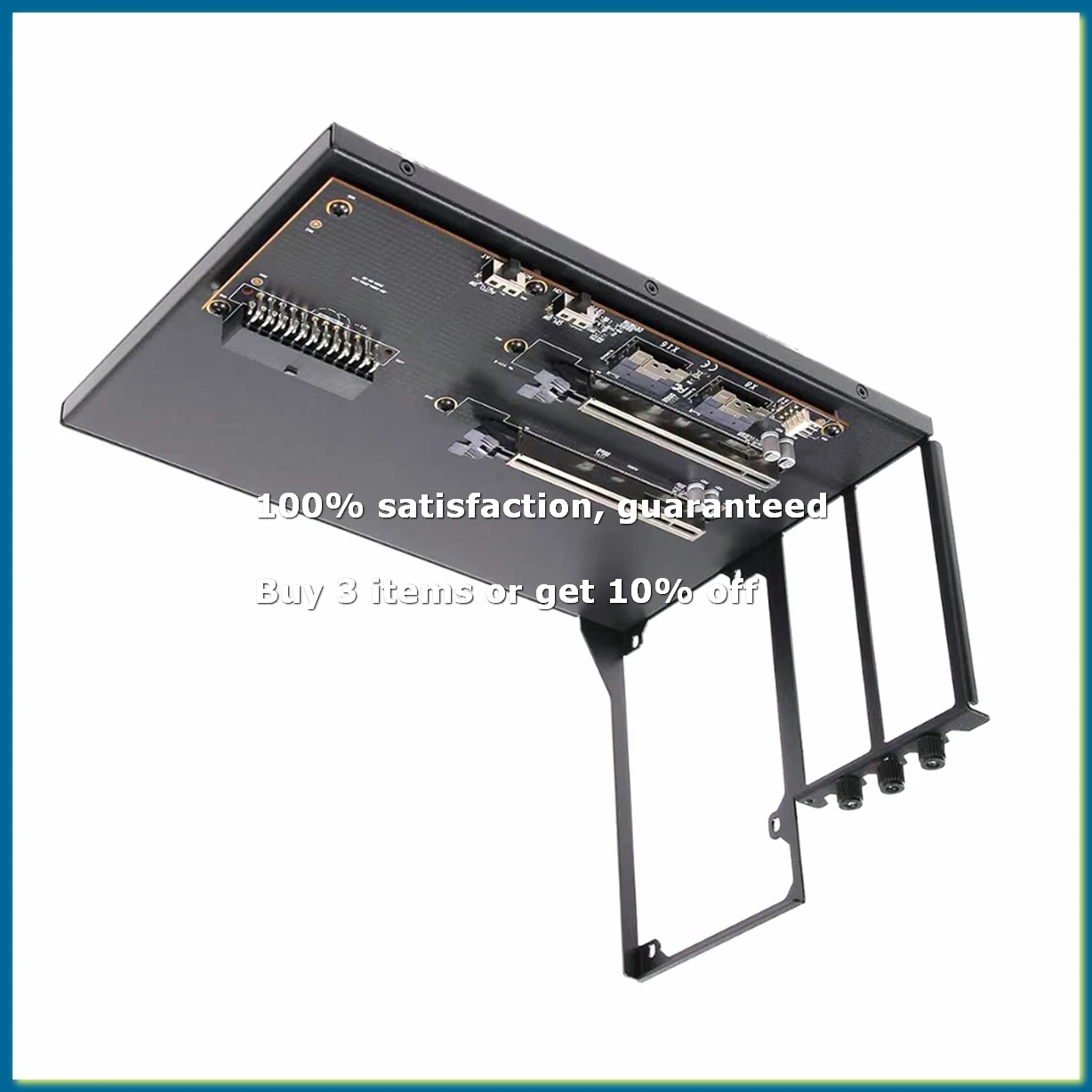

Dual Card Slot SlimSAS Card External GPU Dock PCIe4.0 Laptop to External Video Graphics Card PCIe4.0 X16 to 8654 Adapter-BCBW