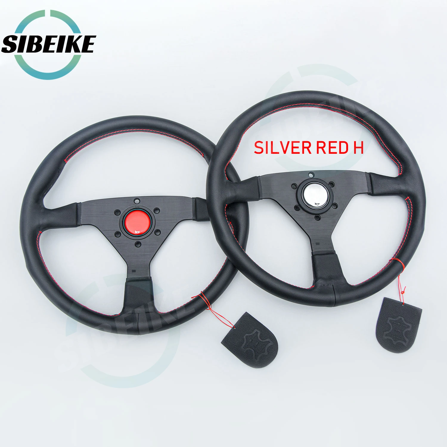 JDM Montecarlo, кожаный руль из алькантары, универсальный 14-дюймовый модифицированный спортивный руль, автомобильные аксессуары