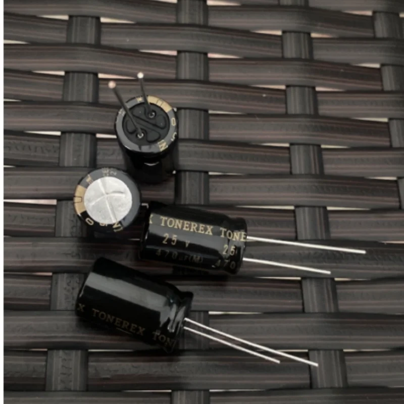 

10PCS-100PCS 470UF 25V Japan Ina ELNA Capacitor 25V470UF Tuner TONREX Copper Pin