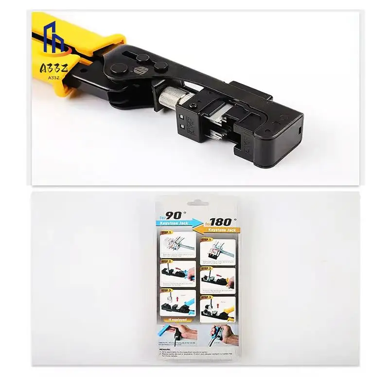 

A33Z-Network Module Wire Cutter RJ45 Module Frame Wire Cutter Tool Termination For 4-Pair UTP Jacks