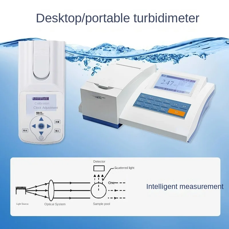 WZB-18WZS-17 series water quality turbidity detection analyzer portable desktop turbidity meter