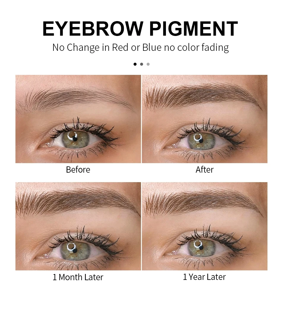 AIMOOSI Augenbrauen-Tattoo-Tinte 15ML Flüssig Professionelle Permanent Make-up Microblading Augenbrauen Eyeliner Tattoo-Tinte für Permanent-Make-up-Künstler – Detail 4