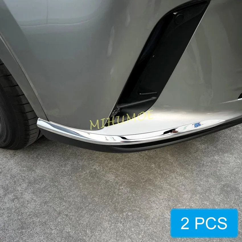 

Stainless Steel Front Bumper Side Corner Protector Cover Trim For Lexus RX350 RX350h RX450h+ RX500h 2023 2024 2025