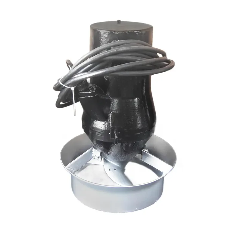 for Horizontal 50-60hz stainless steel dirty water agitator Submersible agitator Anoxic tank Submersible agitator