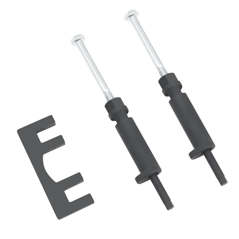 Specific tool for dismantling the fuel injector timing of diesel engines with a displacement of 2.7 and 3.6 for Range Rover and