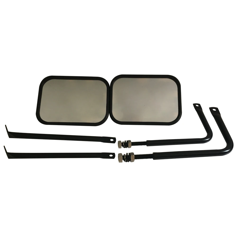 

J320 jk mirror For jeeo wrangler JK 2007-2017 ABS Astern mirror Nice decoration black frame lantsun