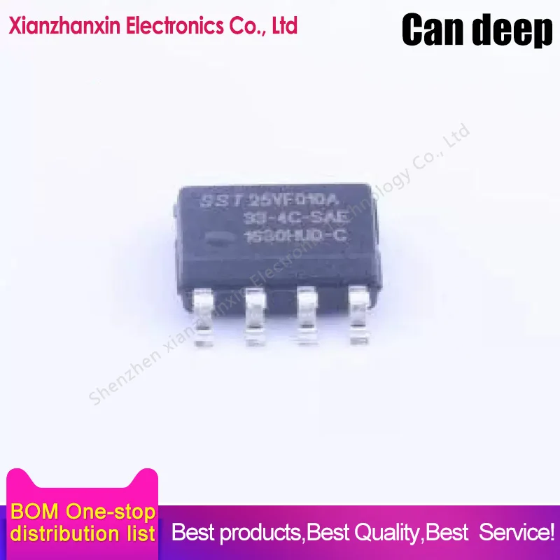 5pcs/lot  SST25VF010A SST25VF010A-33-4C-SAE SOIC8 Memory chip