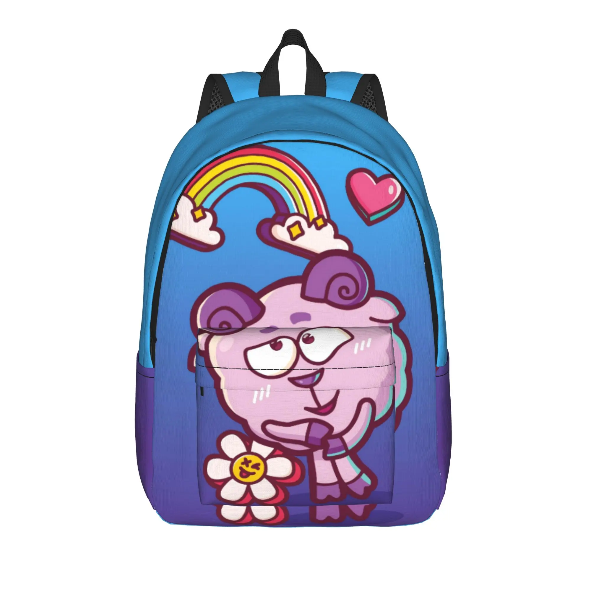 Kikoriki Backpack Youth  Large Backpacks Polyester Fashion School Bags Sport Designer Rucksack