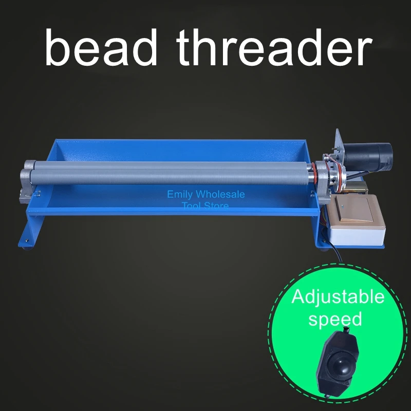 

Automatic beading machine round bead threading machine round jade pearl bodhi agate wooden beads plastic threading machine