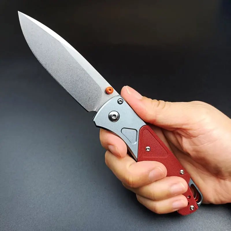 Pocketsized Compact Folding Edge Knife - Durable PortableSurvival Equipment, Hiking Tools for Outdoor Tasks, IdealCamping Barbecuing EDC, Male Gift
