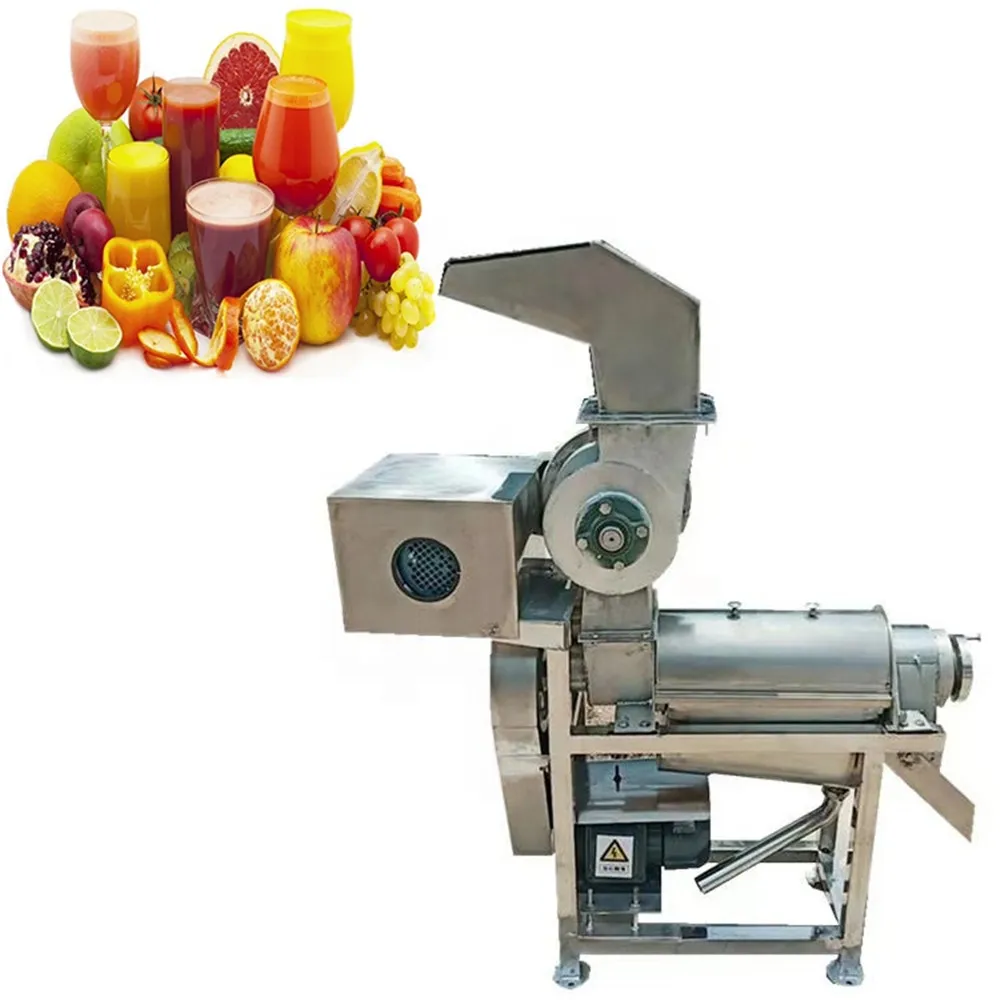 

Fruit Vegetable Processing Juicer Press Machine Commercial High Efficiency Fruit Watermelon Mango Juicer Extractor Machine