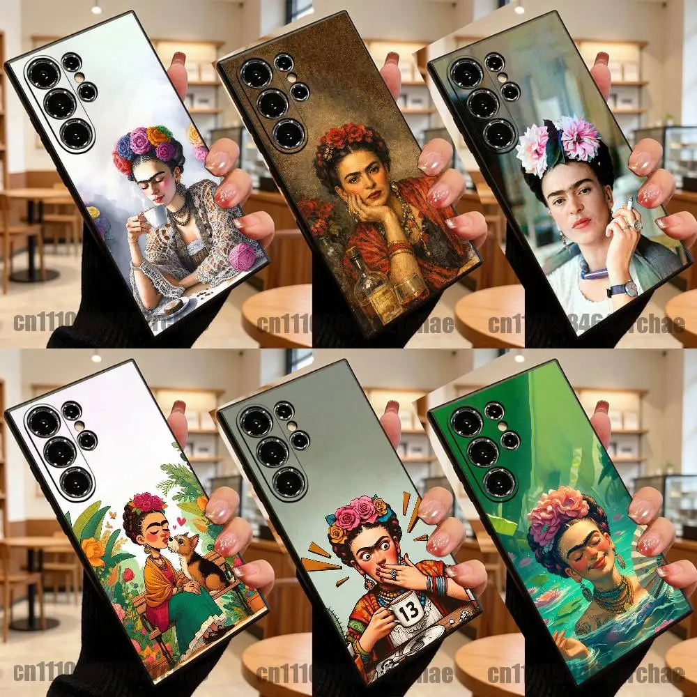 For Cool F-Frida ART K-Kahlo Phone Case For Samsung Galaxy S26 S24 S22 S25 S23 S21 S10 Ultra Plus Fe 5G Custom Cover