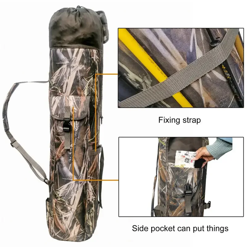 

Fishing Rod Carrier, Fishing Reel Pole Storage Shoulder Bag