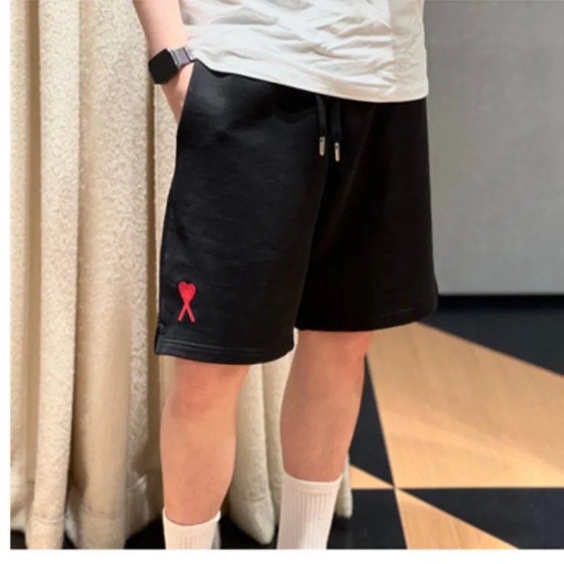 Celana Pendek Pria Motif Cetak Musim Gugur 2025, Trendi Kasual, Simpel, Olahraga, Basket