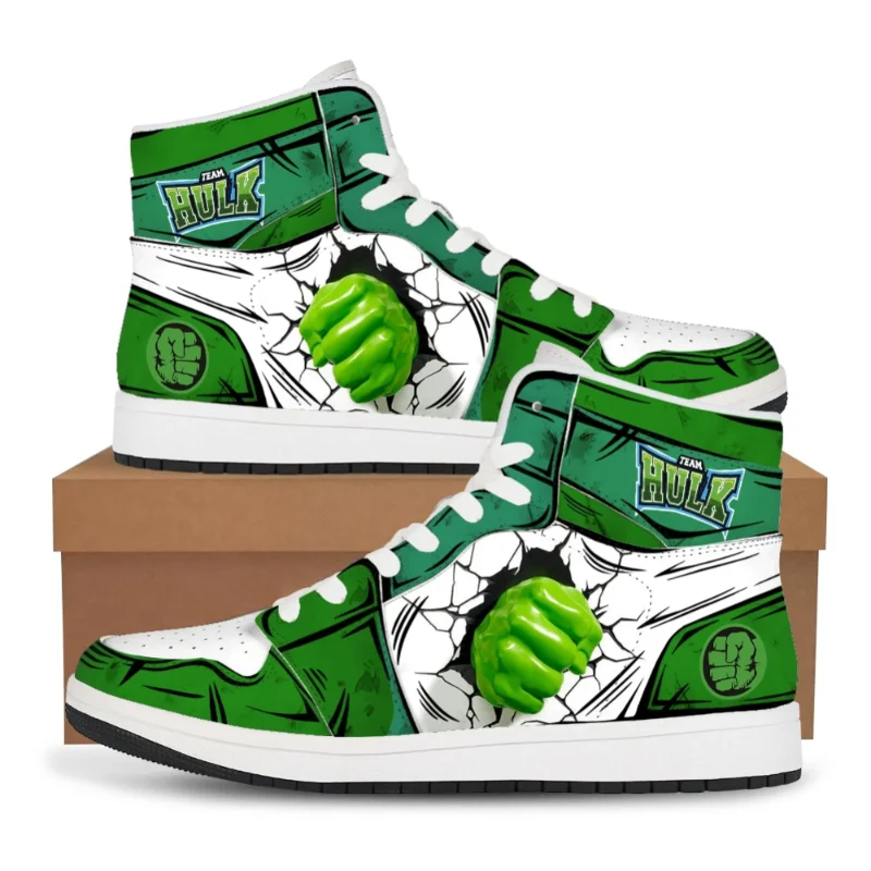 Marvel Spider Man Cosplay Sneaker Anime Figure Deadpool Hulk Iron Man Captain America Men Vulcanized Running Shoes Birthday Gift