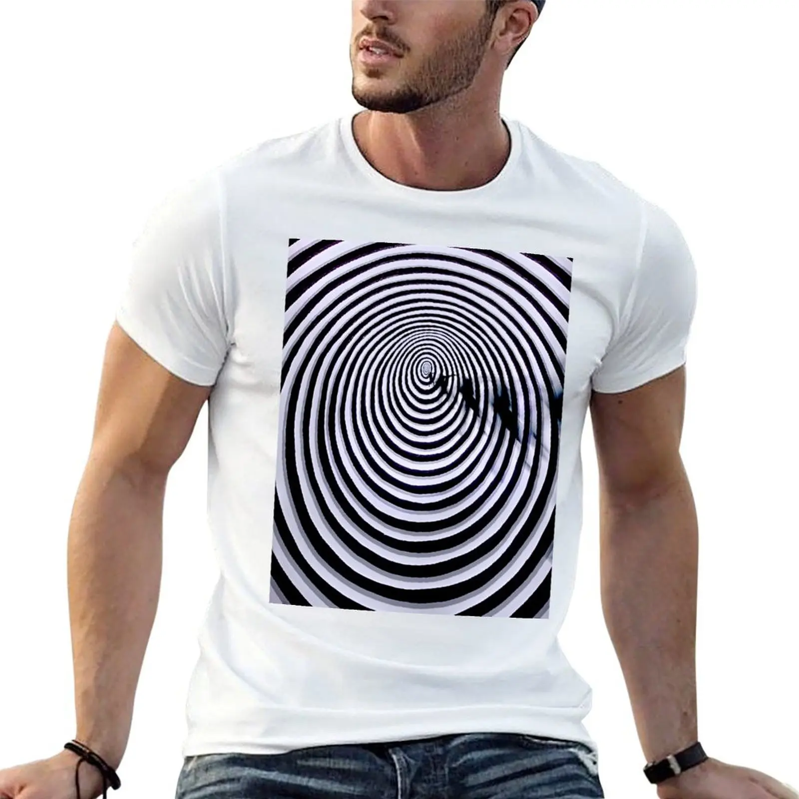 The Time Tunnel T-Shirt printed t shirts for man t shirts designer t shirts for man graphic vintage T-shirt